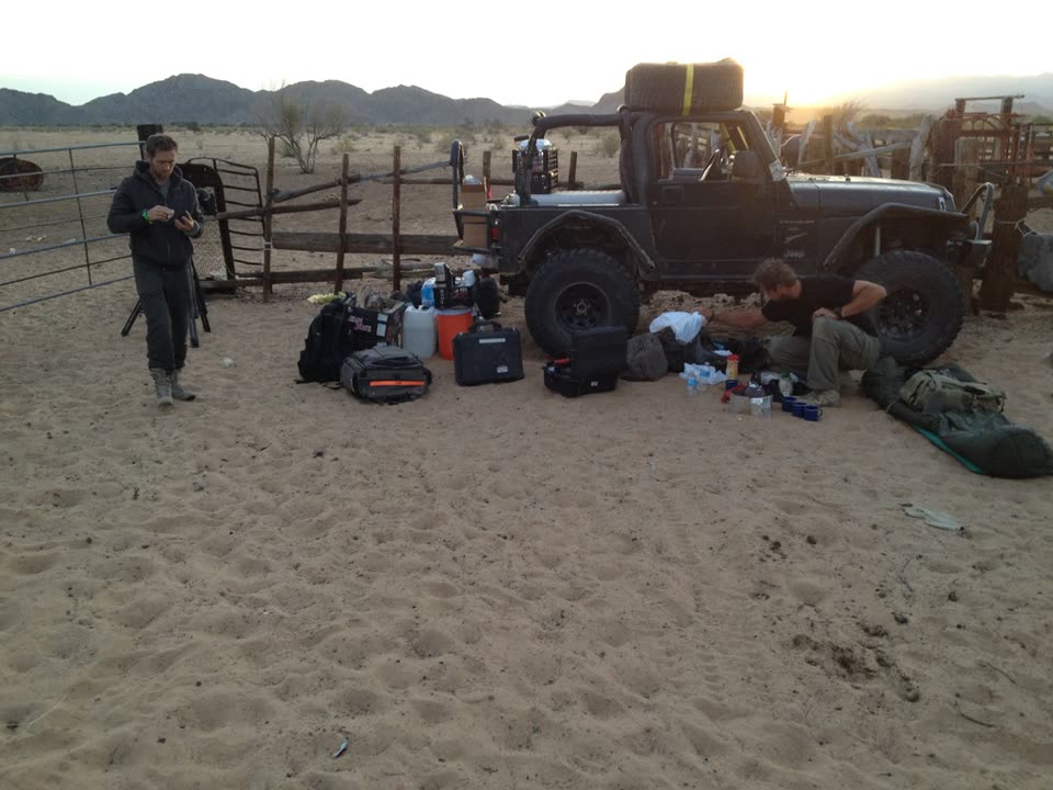 FSM crew on location