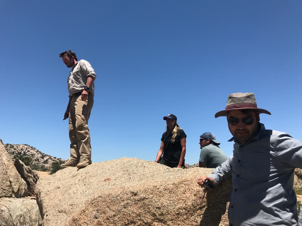 FSM crew on location